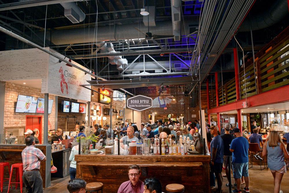 Morgan Street Food Hall, located in downtown Raleigh, is home to a number of food and retail vendors. Morgan Street Food Hall is open from 7 a.m. to 10 p.m. on Sundays through Wednesdays and from 7 a.m. to 2 a.m. on Thursdays through Saturdays.