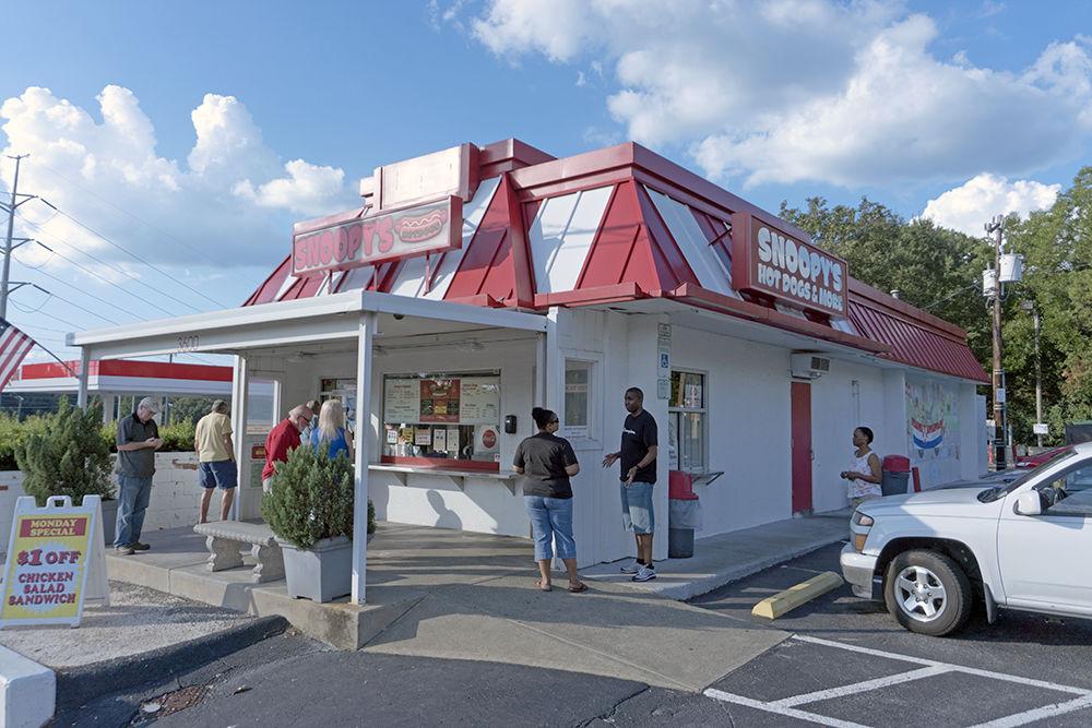 Guests order food from the Snoopy's on Gorman Street on Sept. 3 2018. Snoopy's is celebrating its 40th anniversary from Sept. 10-16.