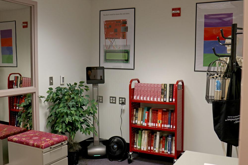 Escape Room in D.H. Hill Library Room 2141 is an immersive game where a group works together to solve puzzles and escape before time runs out. Participants get to use various technologies and skills to find clues that will lead to your escape. The escape room is open Mondays and Thursdays at 5:30 and 7:15.