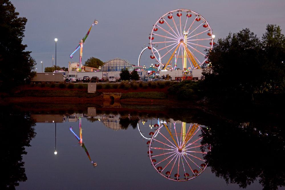The Air Raid, which lifts riders 118 ft up, and the Giant Parthenon Wheel were some of the many rides at the 2018 N.C. State Fair. Over 120,000 people attended the fair on Saturday, Oct. 13.