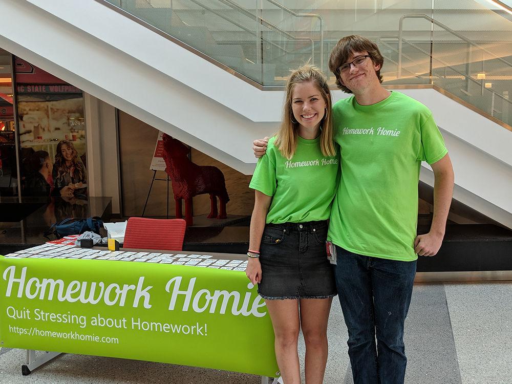 Homework Homie, started by Sam Weaver, a second-year studying computer science, and Meg Grant, a second-year studying interdisciplinary entrepreneurship, is a web extension for Google Chrome or Firefox that reads sites like Moodle or WebAssign to find out when assignments are due and sends notifications to remind you to do your homework.