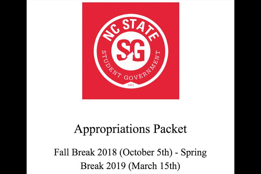 Student Government to account for newly implemented appropriations rule