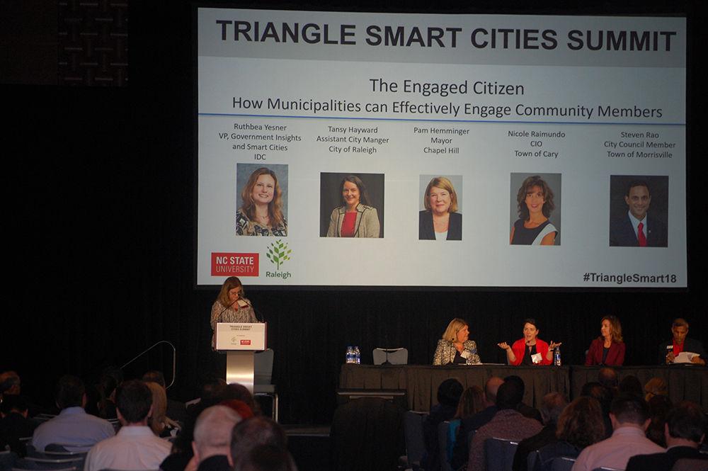 The 2018 Triangle Smart Cities Summit took place in Raleigh on Oct. 31 and discussed how to improve the city with technology.