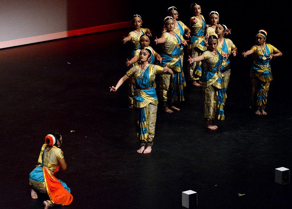 The dancers from UNC Chapel Hill, UNC Ek Taal, performed the story of "Ravan", a demon from Indian mythology on Saturday, Jan. 26, 2019 at Stewart Theatre.