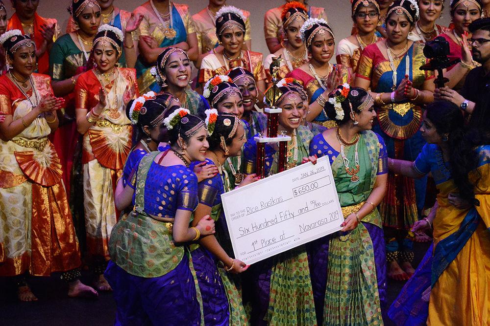 The Rice Rasikas of Rice University placed first overall at Navarasa 2019 for performing "Snow White and the Seven Dwarves" on Saturday, Jan. 26, 2019 at Stewart Theatre.