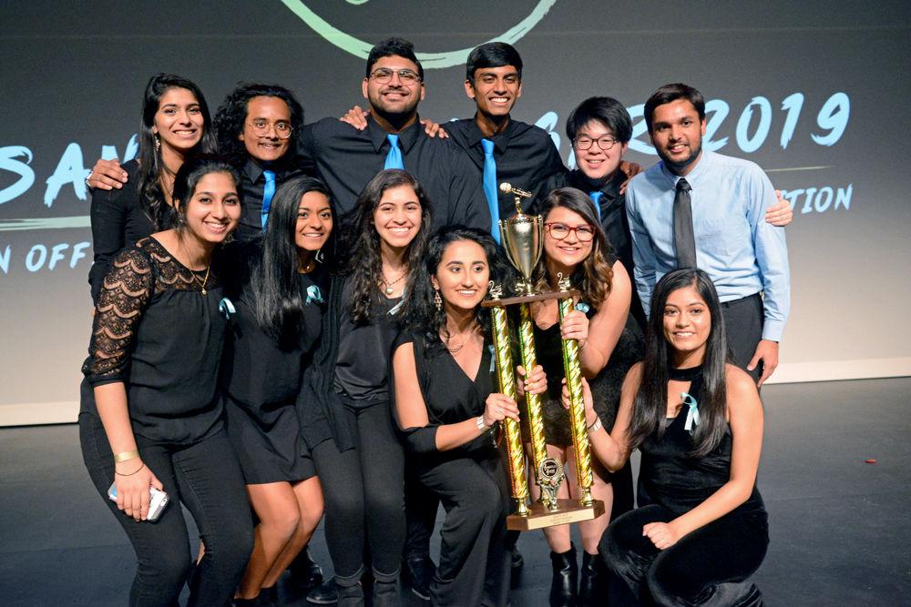 UGA Kalakaar, University of Georgia's South Asian a cappella singing group, won second place in Sangeet Saagar 2019 on Saturday, Jan. 19 at Stewart Theatre. Sangeet Saagar is a south asian a cappella competition with teams from schools across the country.