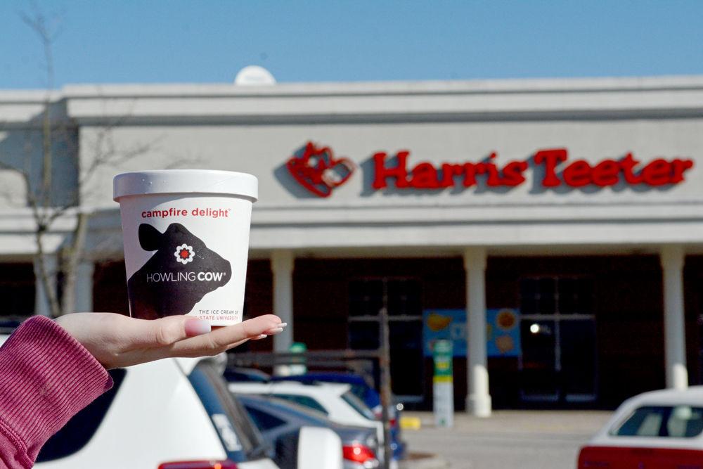 Since mid-January 2019, NC State's Howling Cow ice cream can now be found at 16 Harris Teeter grocery store locations in Wake County.