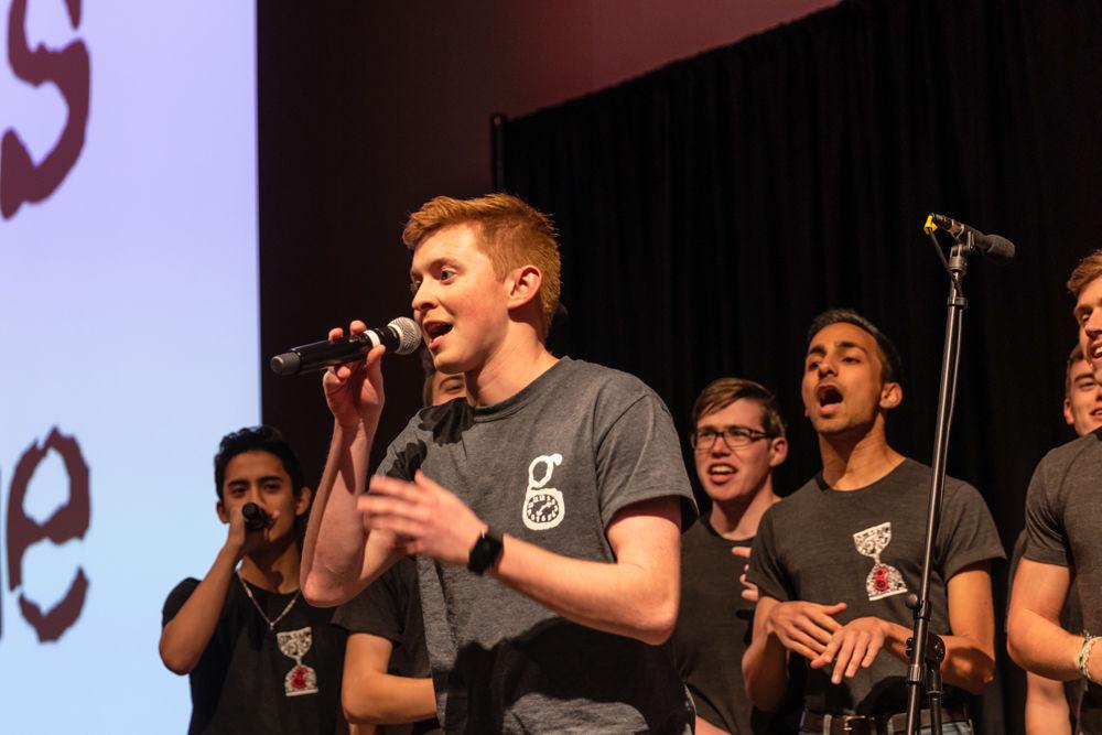 Members of Grains of Time perform at Musical Empowerment Annual Showcase in Talley Student Union on Saturday, Feb. 9. Musical Empowerment is an organization that pairs a mentor with an elementary school student who would not otherwise have access to a music education.