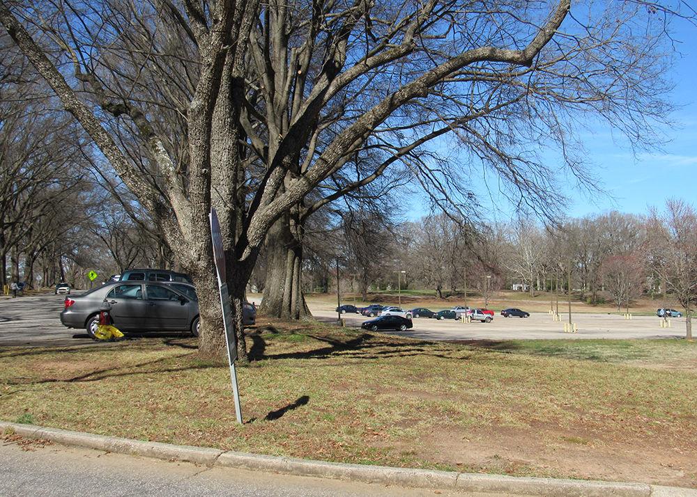 This parking lot, near Pullen Road, will be the second free parking lot for students and staff.