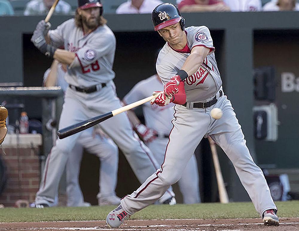 Former NC State baseball player Trea Turner now plays shortstop for the Washington Nationals. Turner was an infielder for the Wolfpack from 2012 to 2014.