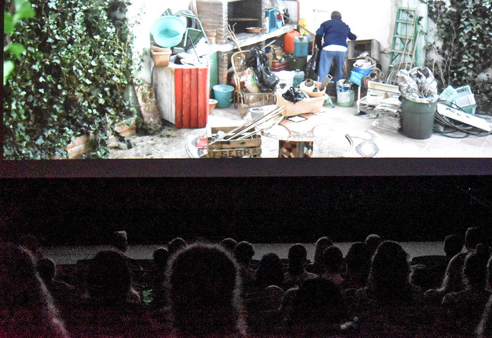 NC State students watch a showing of the film "Un Cuento Chino" at Witherspoon Student Center on Sept. 17, 2019. "Un Cuento Chino" is an Argentine comedy film.