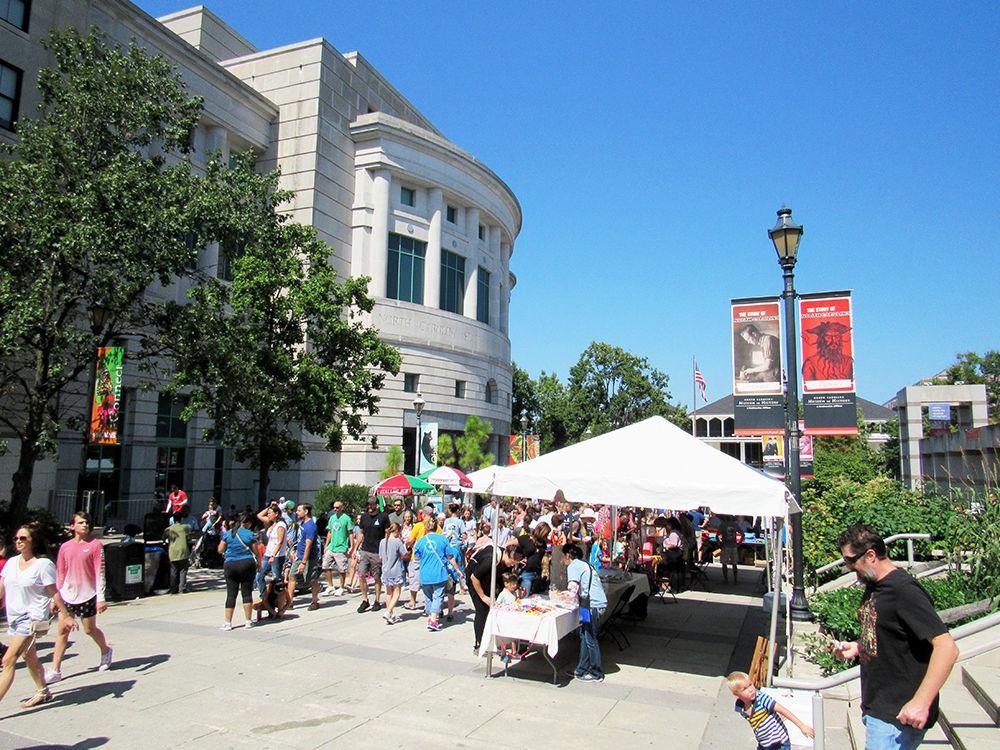 BugFest is an annual event that attracts over 30,000 people each year to experience and learn from over 100 exhibits, crafts, and bug-related activities. The theme of BugFest 2019 is beetles, and visitors can explore the North Carolina Museum of Natural Sciences to learn more about these interesting creatures. Photo above taken on September 21, 2019.