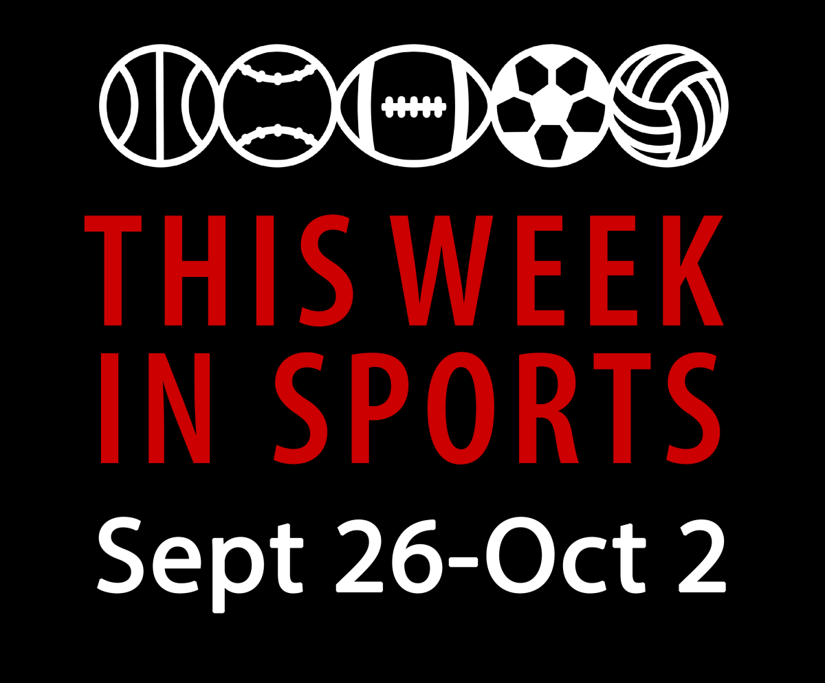 This Week in sports: Sept. 26-Oct. 2