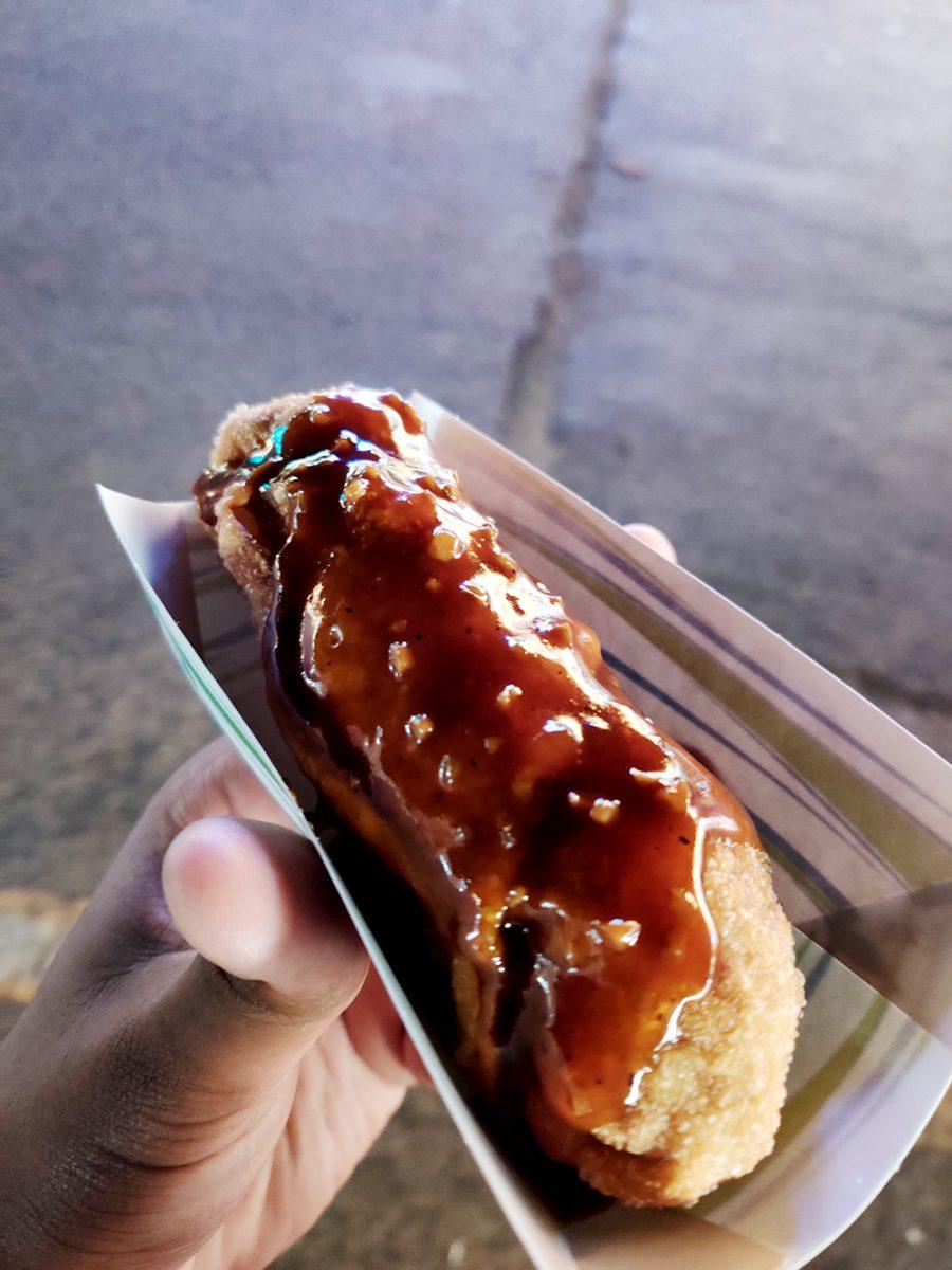 Korean BBQ Pork Belly Eggroll
