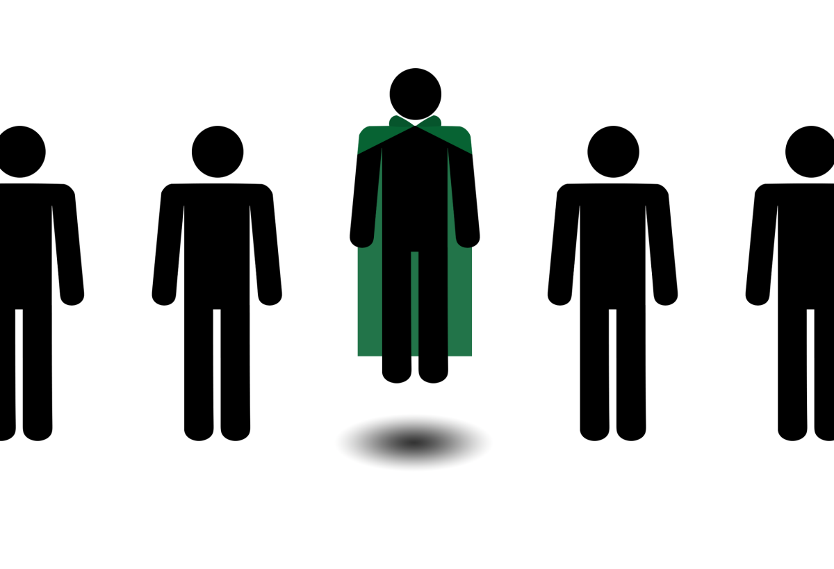 Green Cape Guy Graphic