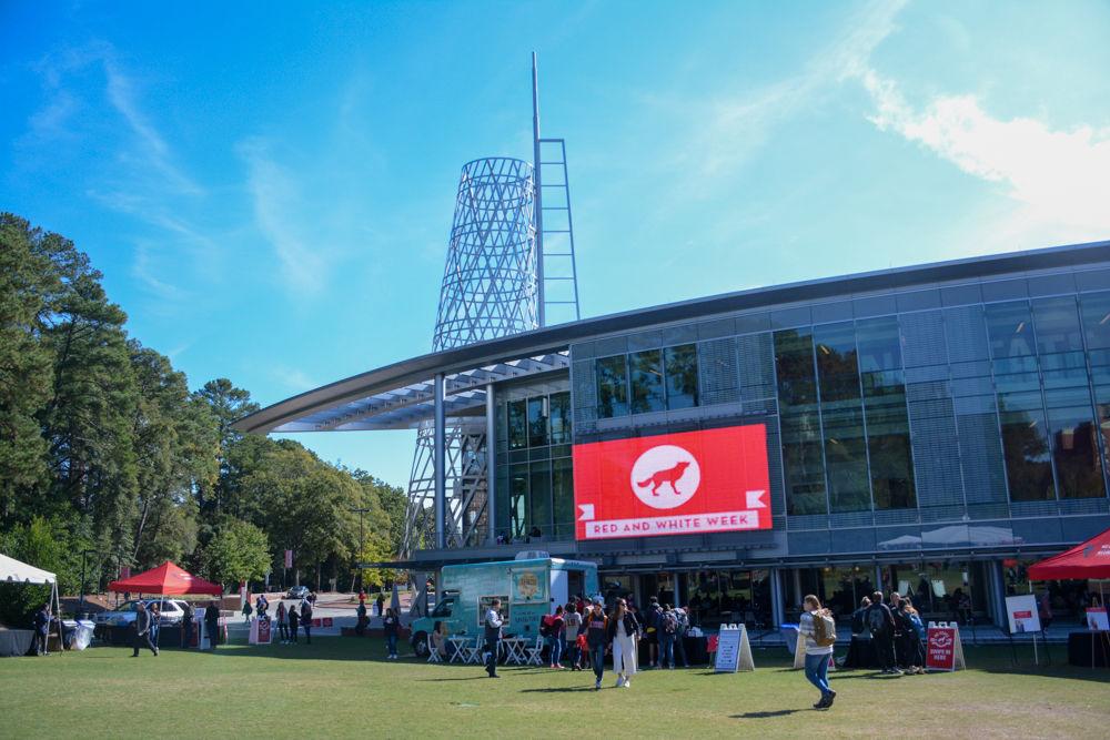 NC State gave students the opportunity during Red and White Week to thank donors who have invested in experiences and opportunities available. Pack Appreciation Day took place on Monday, Nov. 4, 2019 at Stafford Commons.