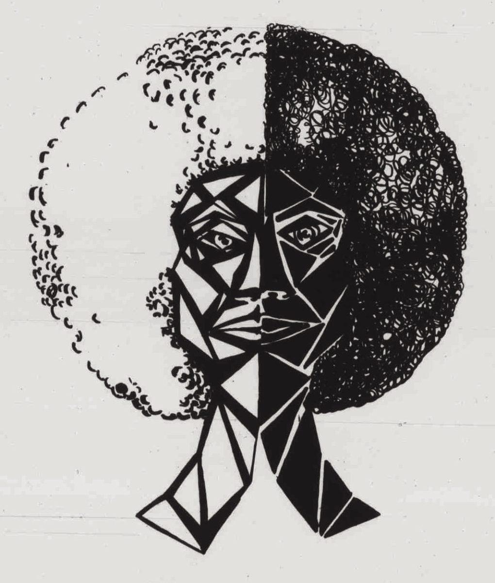 An illustration that ran in the Nov. 9, 1973 issue of Technician with an article about controversy surrounding the funding of the Black Students Board.