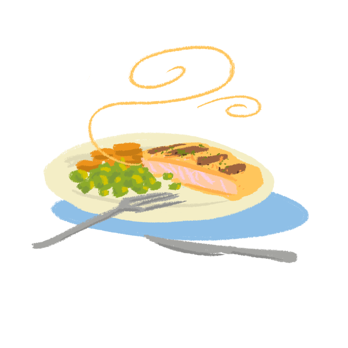 food w plate graphic