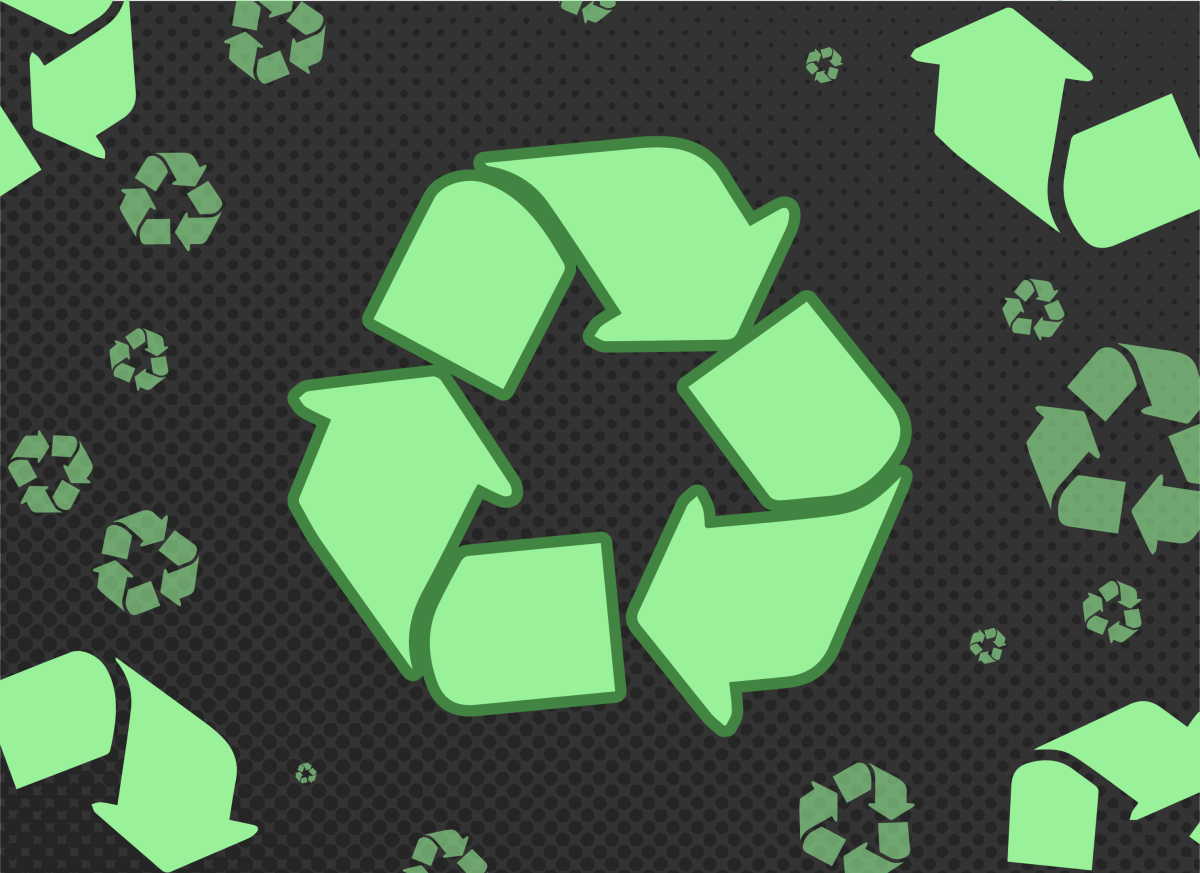 Recycling graphic