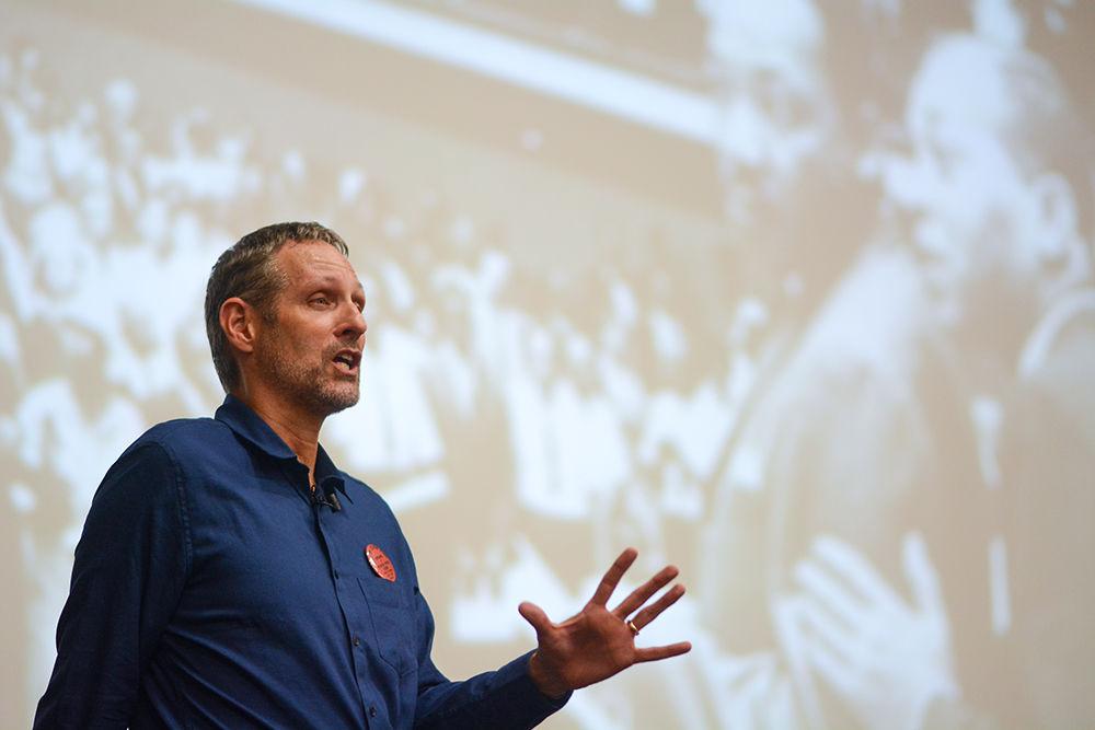 Dr. Jason Miller, an NC State English professor, presented &#8220;When MLK and the KKK Met in Raleigh&#8221; on January 15, 2020 at Witherspoon Student Center Cinema