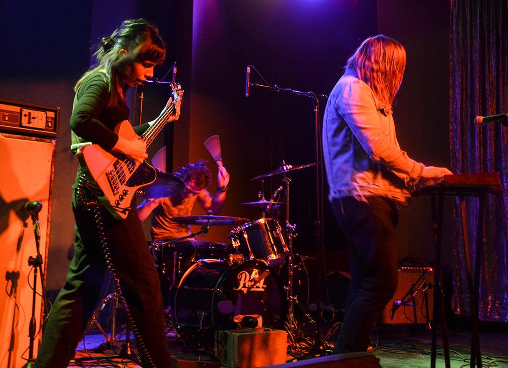De()t rocks out on stage during The Double Barrel Benefit Concert at Kings on Saturday, Feb. 8, 2020.