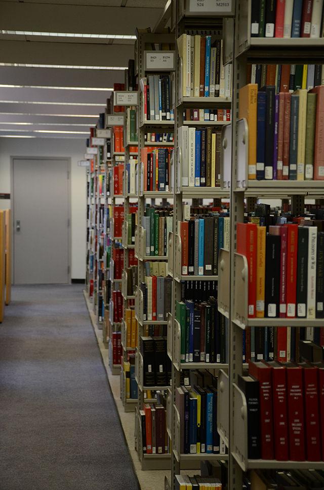 Book Stacks at D. H. Hill (copy)