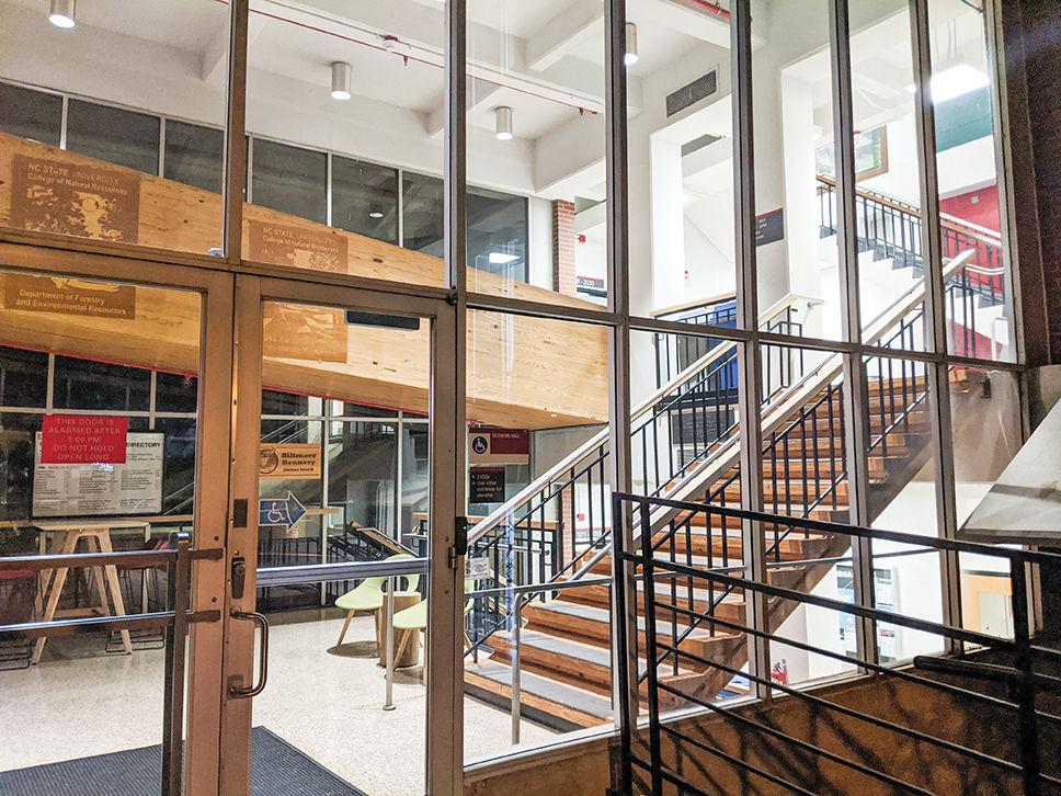 Biltmore Hall is temporarily the home of the Natural Resources Libraries. Photo taken on Sunday, Feb. 16, 2020.