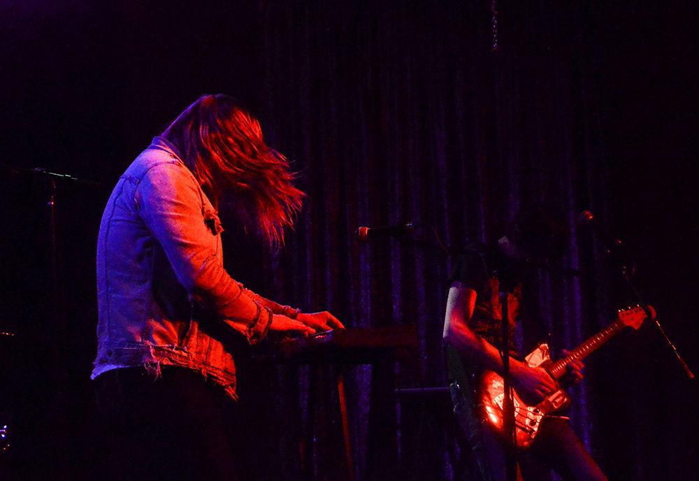 The band De()t plays during The Double Barrel Benefit Concert at Kings on Saturday, Feb. 8, 2020.