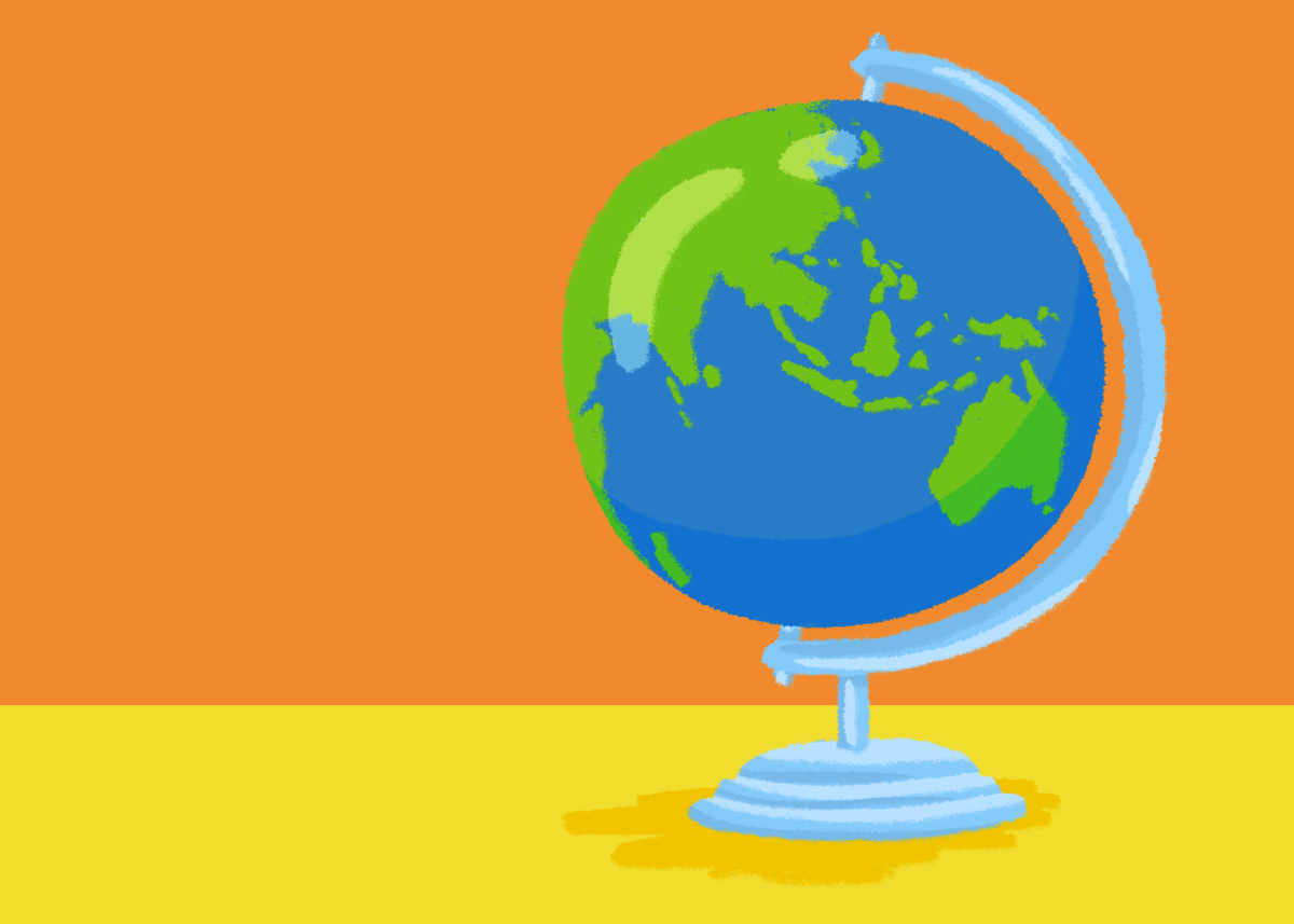Globe graphic