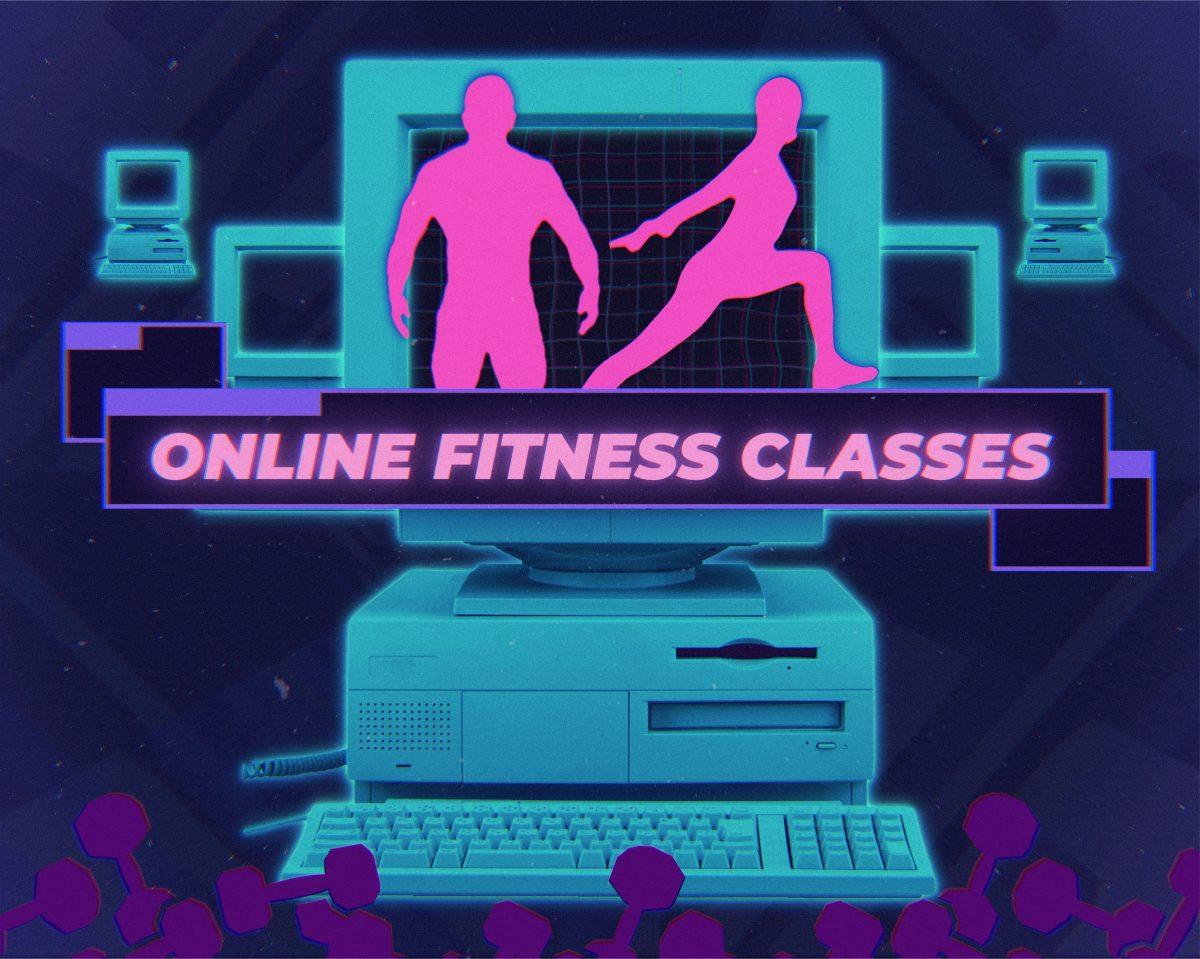 online fitness classes graphic