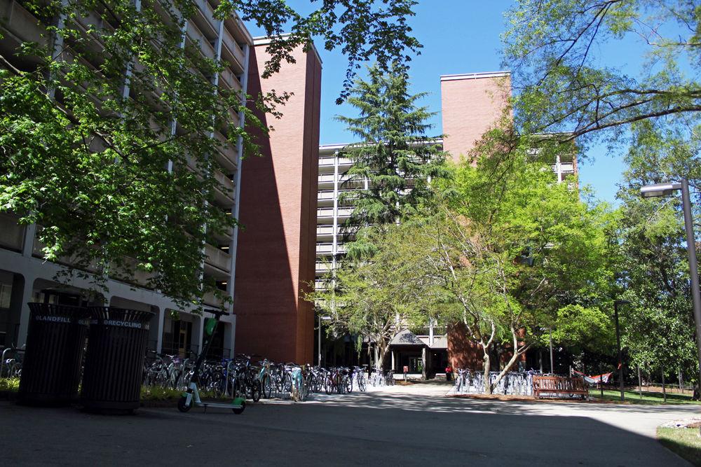 Lee Hall was built in 1964 and Sullivan Hall in 1966. Lee Hall is the home to the Women in Science and Engineering Village, and Sullivan will be home to the Engineering Village in Fall 2019. Both halls are located near Fountain Dining Hall and Doak Field and house undergraduate students at NC State.