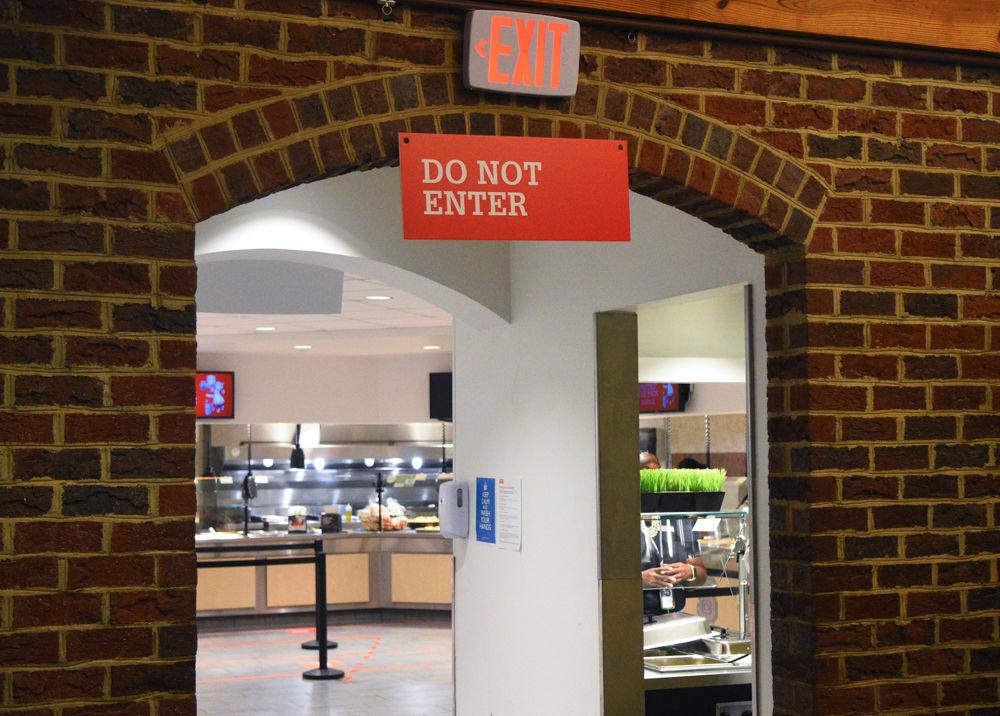 To keep people flowing in one direction, those who want a second serving will have to exit Fountain and re-enter at the entrance.
