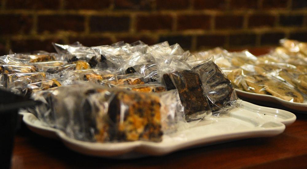 Desserts are now packed individually. Brownies come in single packages while cookies come in packs of two.