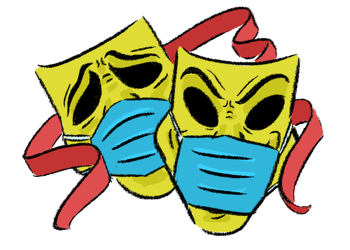Theatre in COVID graphic
