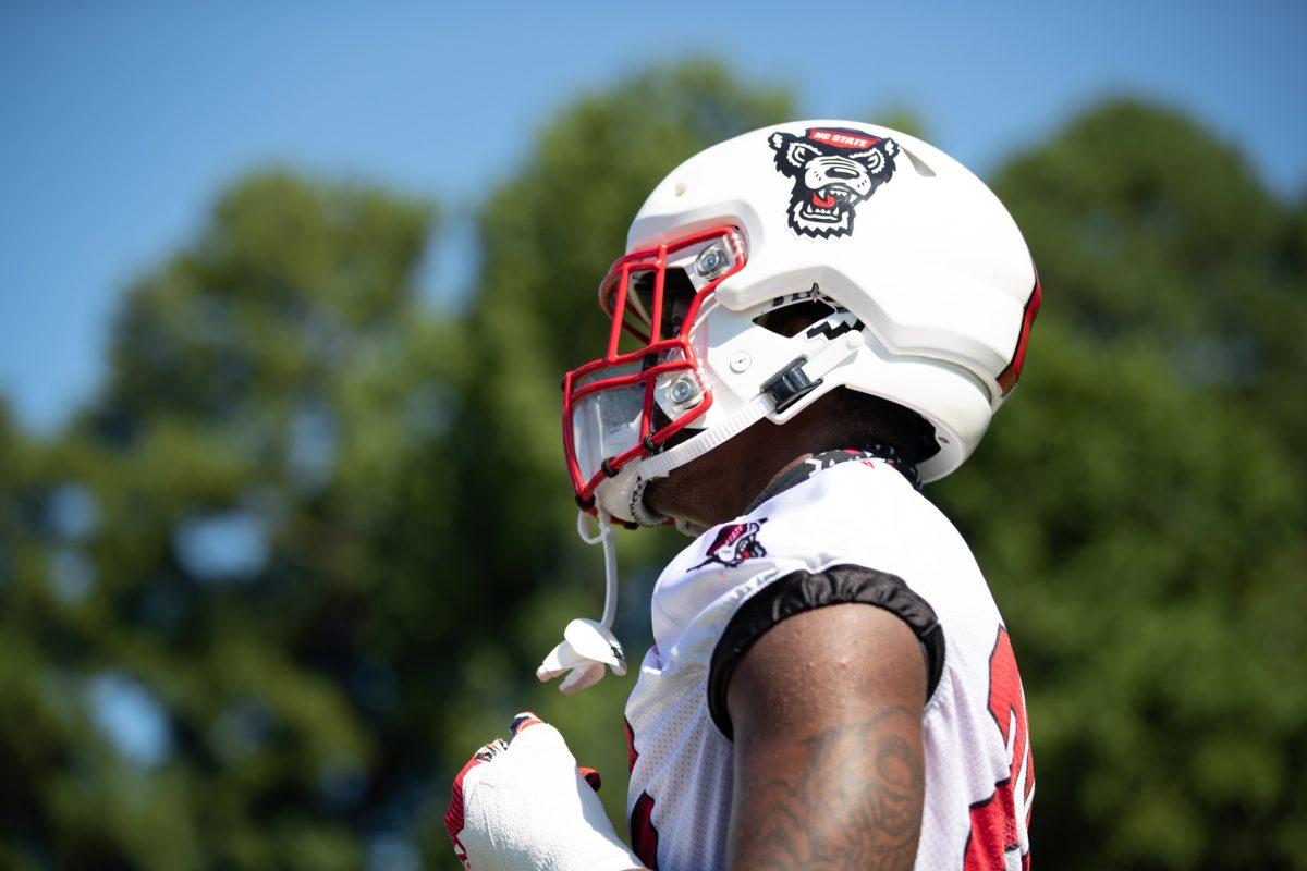NC State fall camp on Aug. 4, 2020.