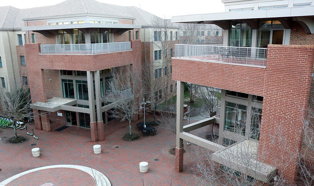 Caspian Hall and Hudson Hall at Wolf Village Apartments are located on main campus. Students living here are able to walk to academic buildings, Western Boulevard and Hillsborough Street.