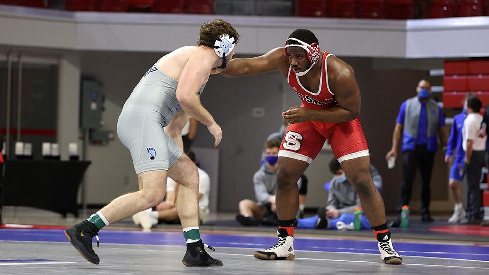 Semifinals. 2021 ACC Wrestling Tournament at Reynolds Coliseum in Raleigh, NC.