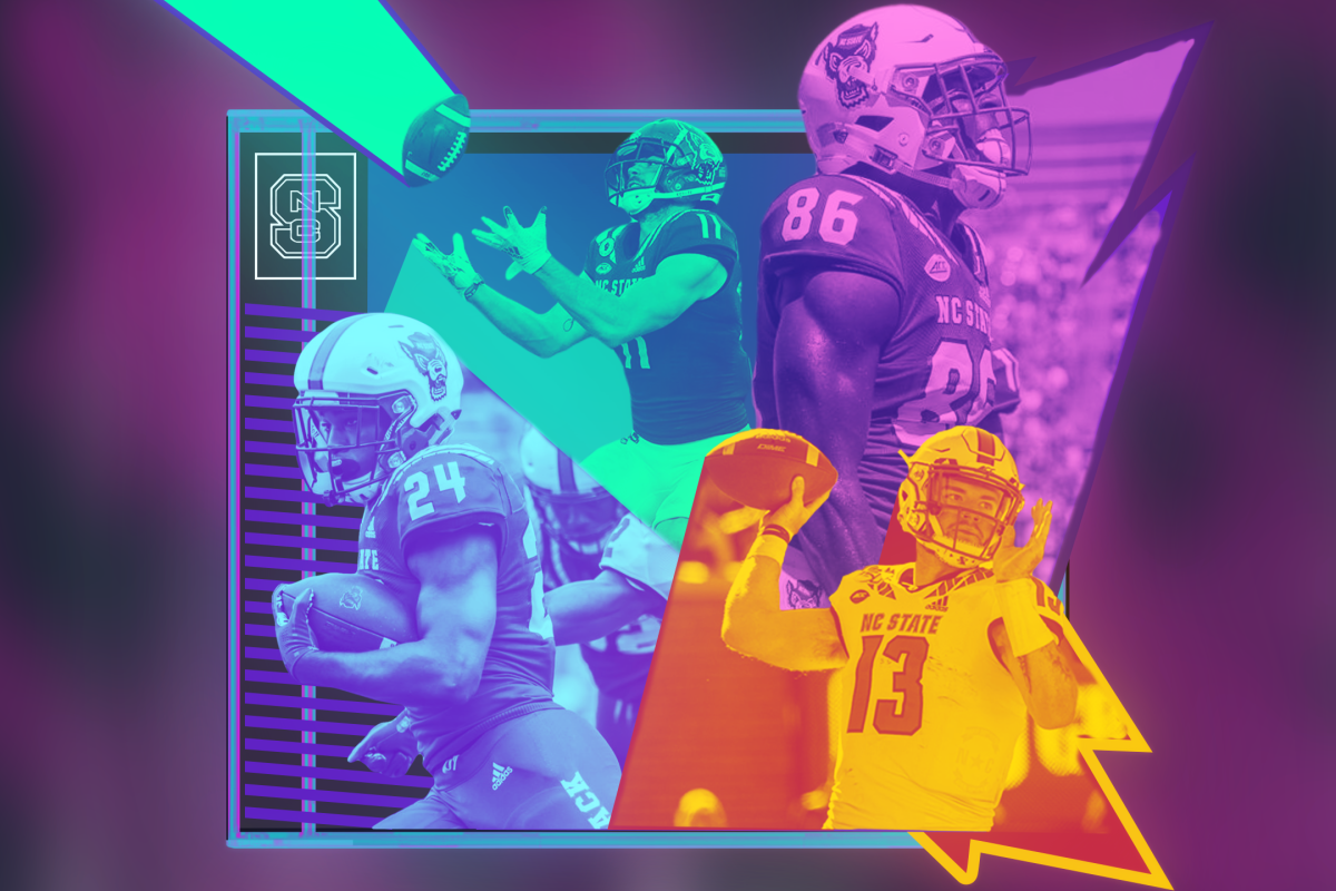 College Football video game commentary graphic