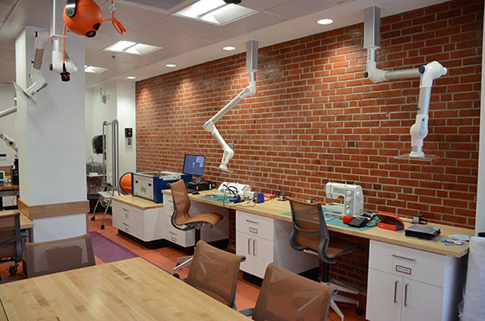 The D.H. Hill Makerspace offers 3D printers, computers, printers, technology to borrow and plenty of space to study.