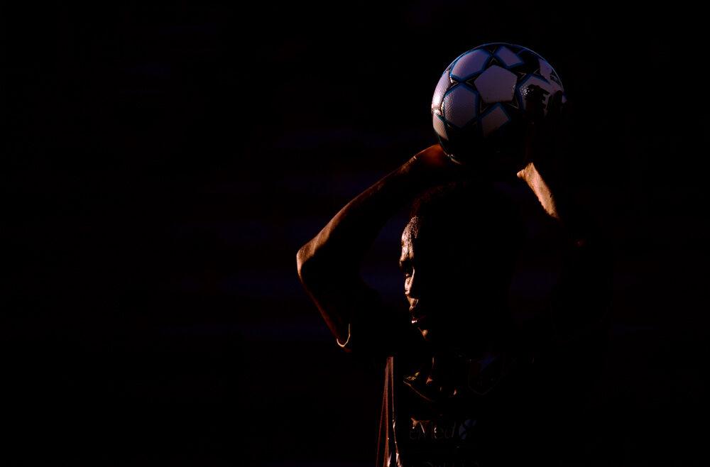 NCFC forward Thorn Simpson winds up for a throw-in against Fort Lauderdale CF on Saturday, June 5, 2021 at WakeMed Soccer Park. NCFC lost 2-1.