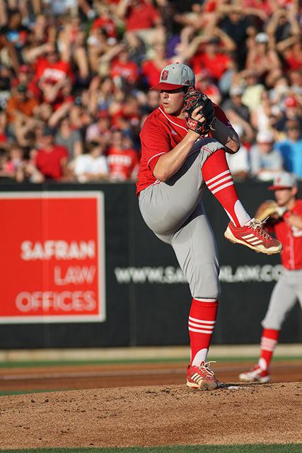 Sophomore pitcher Carlos Rodon prepares to fire a pitch towards the plate against William &amp; Mary during the Raleigh Regional of the NCAA Division I Baseball Tournament June 2 at Doak Field. The Wolfpack won the regional and will be facing off in a 3-game series against Rice University this weekend in the Raleigh Super Regional.&#160;