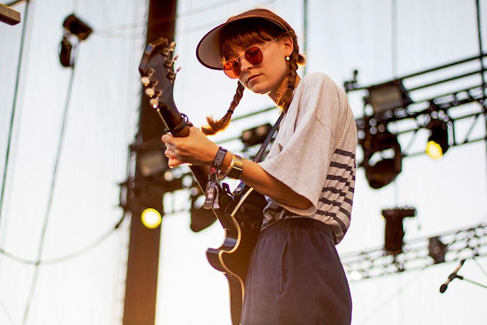 Faye Webster performs during the tenth annual Hopscotch Musical Festival on Friday September 6, 2019 in the Red Hat Amphitheatre. Webster is an alternative folk artist who recently released her third album &#8220;Atlanta Millionaires Club&#8221;.