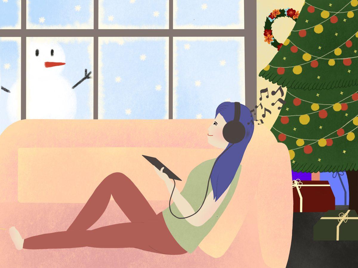 holiday music graphic