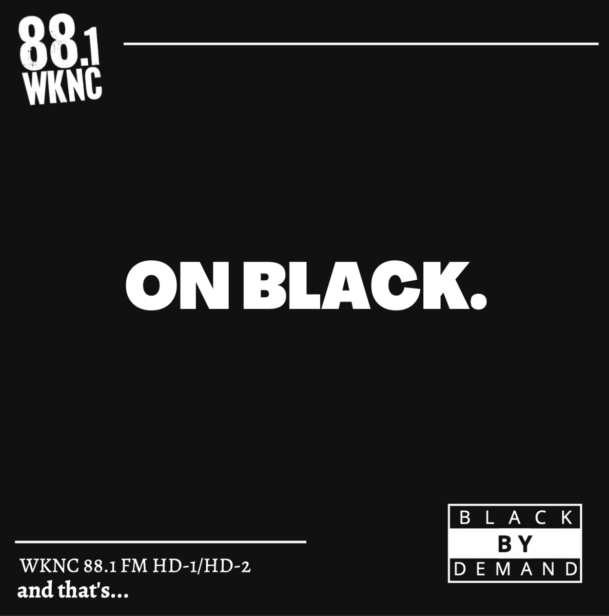 Courtesy of "On Black" hosts
