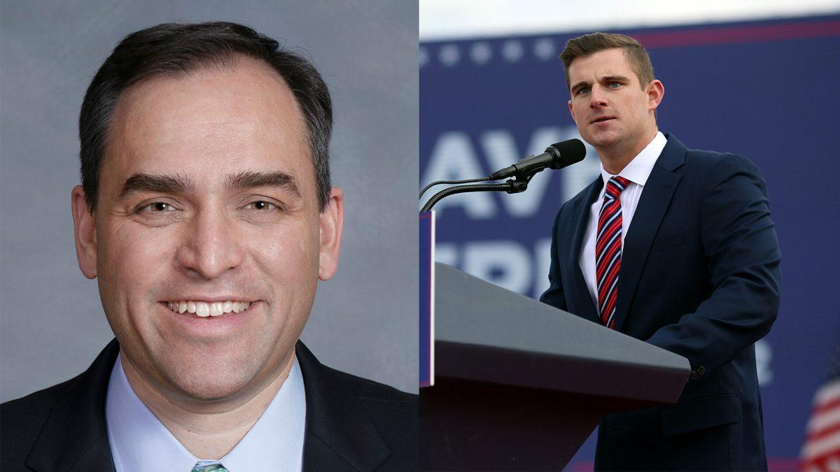 Wiley Nickel, left, via Wikimedia Commons. Bo Hines, right, via New York Times.
