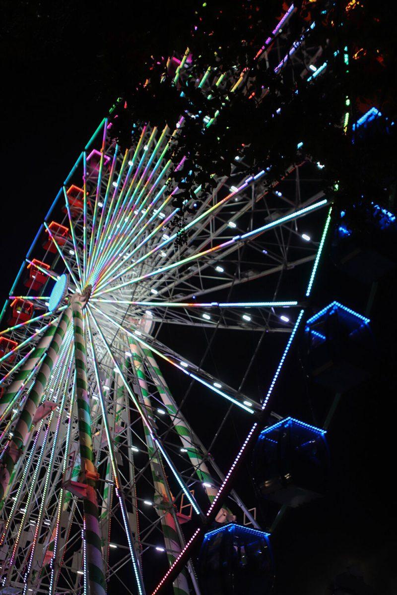 The Ferris Wheel is seen at the North Carolina State Fair on Friday, Oct. 21, 2022. It was an American state fair and agricultural exposition held in Raleigh.