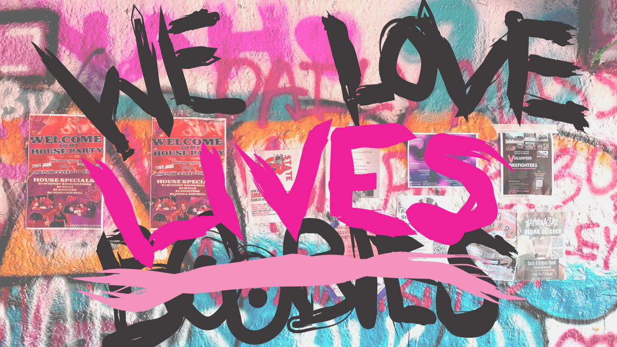 We love lives graphic