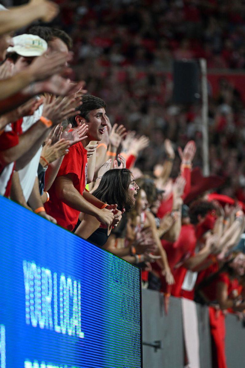 NC State fans get loud before the game against Wake Forest&#160;on Saturday, Nov. 5, 2022 at Carter-Finley Stadium. NC State defeated Wake Forest 30-21.