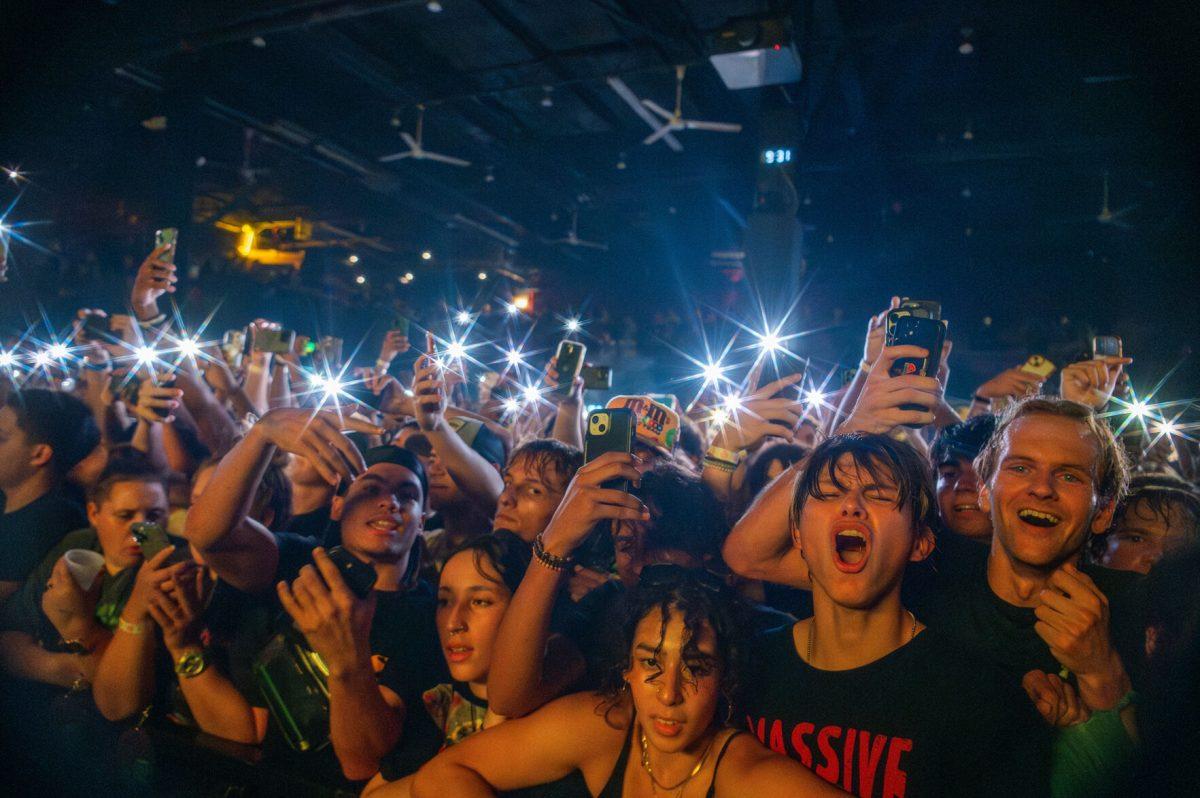 Fans of Lil Yachty await as he starts his set at Ritz Raleigh on Monday, Sept. 25, 2023. Raleigh is one of the many locations on Yachty's Field Trip Tour.