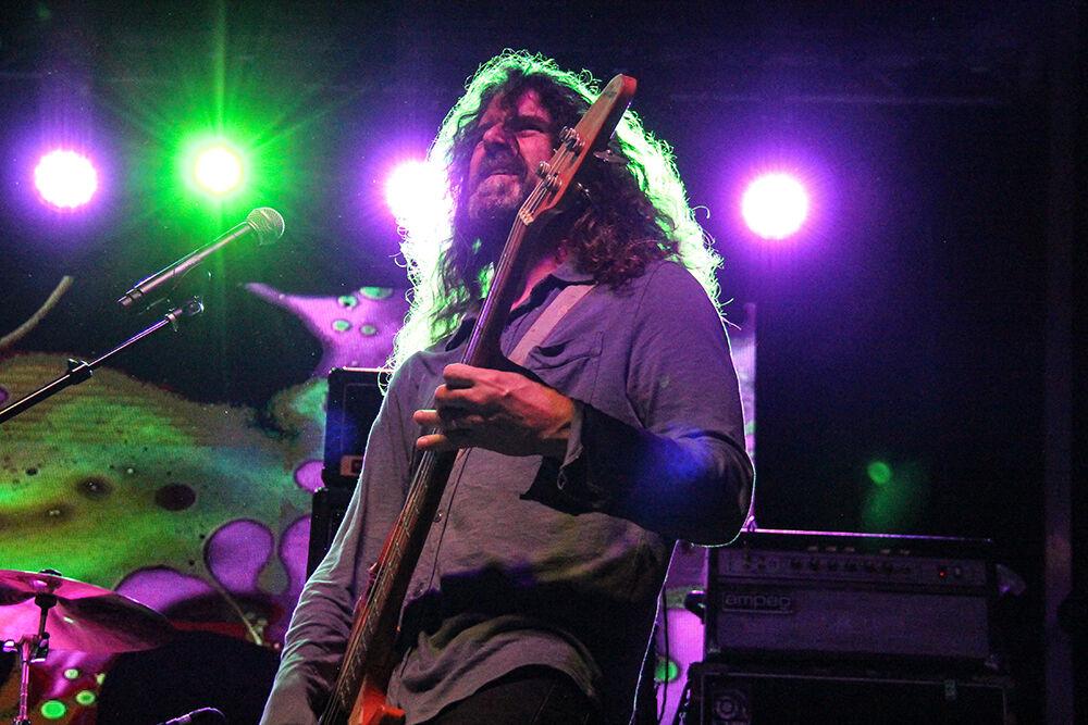 Lou Barlow of Dinosaur Jr. performs during the Hopscotch Music Festival at Moore's Square in Raleigh, NC on Saturday, Sep. 9, 2023. Dinosaur Jr. has been around for more than 30 years, orginally being formed in 1984.